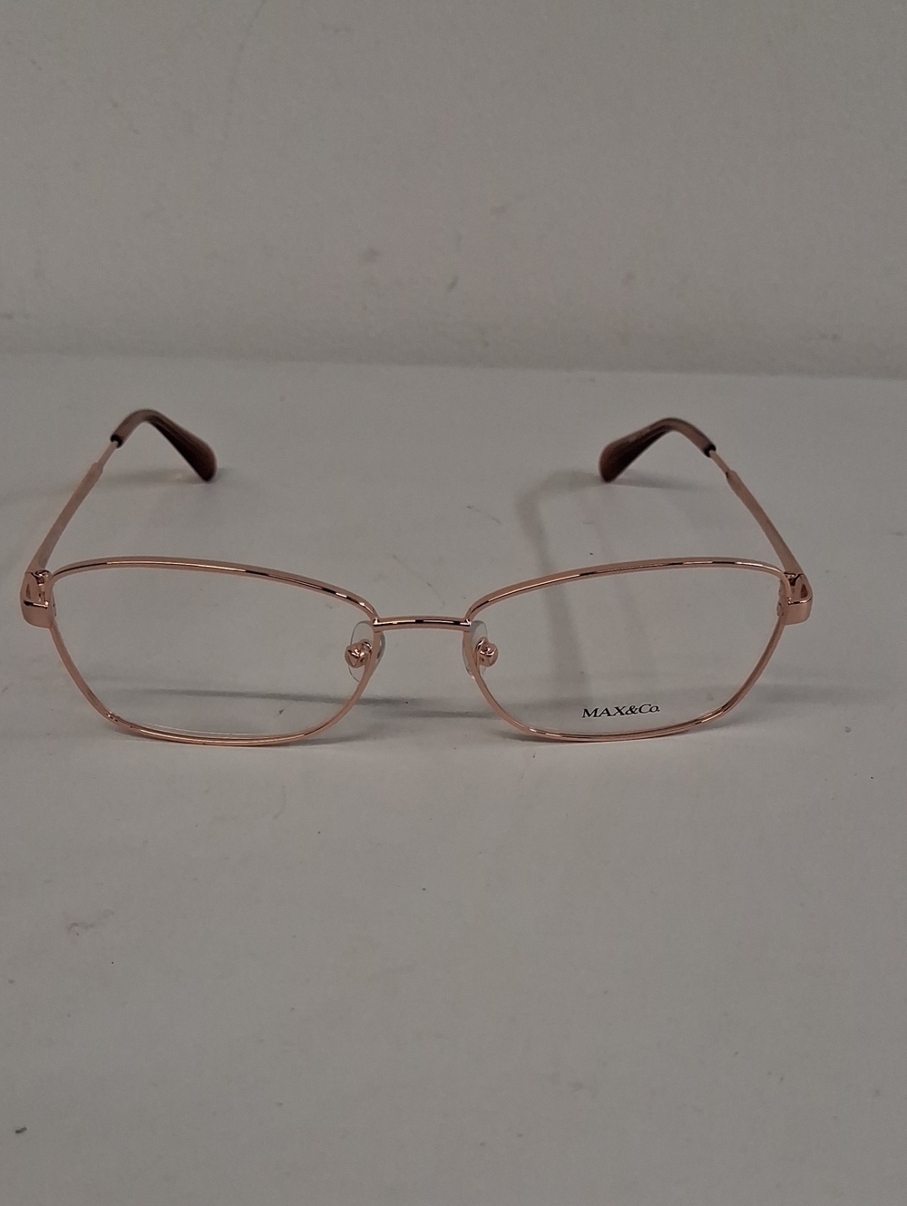 NWOT Womens Rxable Max & Co. MO5056 033 Rose Gold Eyeglass Frames